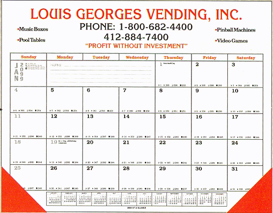 Custom Desk Pad Calendars