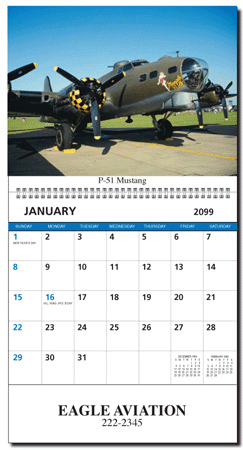 Military Aircraft Calendar